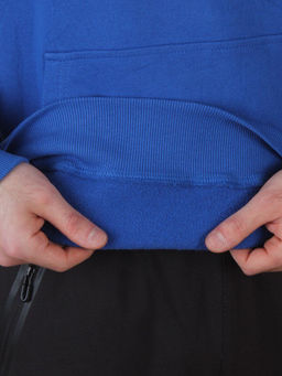 TLK-807 BLUE Толстовка мужская (85% хлопок, 15% полиэстер)