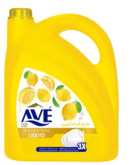 "AVE" Средство для мытья посуды (3750г) Лимон и цветы.4