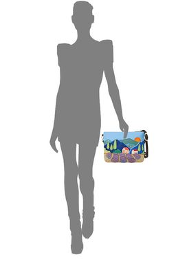 Сумка с аппликацией ДС-261-216 мокко - Protege фото 5