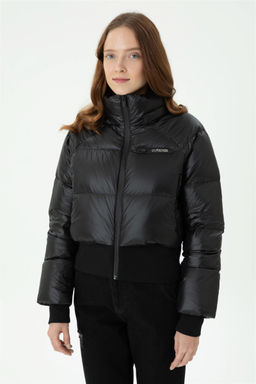 Женское черное пальто - U.s. polo assn фото 10