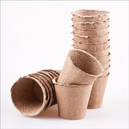 Торфяной горшочек 90*90мм 1шт (1упак/200шт)