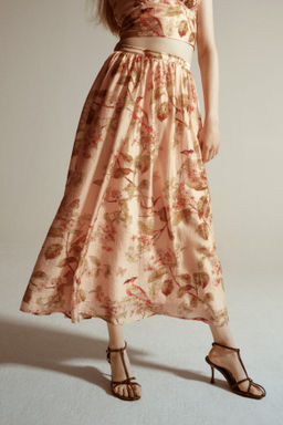 Falda estampada con vuelo - H&m фото 4