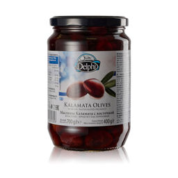 Маслины Каламата с косточкой в рассоле 700г стекло
