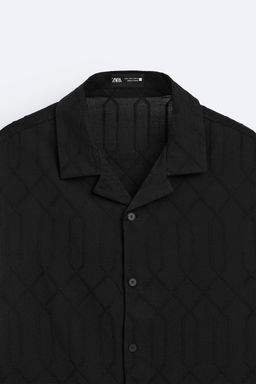 GEOMETRIK JACQUARD GOMLEK - Zara фото 9