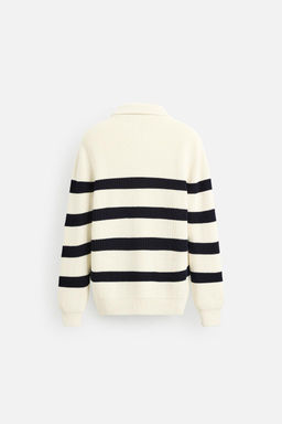 BASIC QUARTER-ZIP SWEATER - Zara фото 15