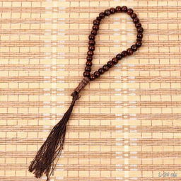 Четки мусульманские 33 бусины 8мм / MА51 /уп 10/600/ коричневый