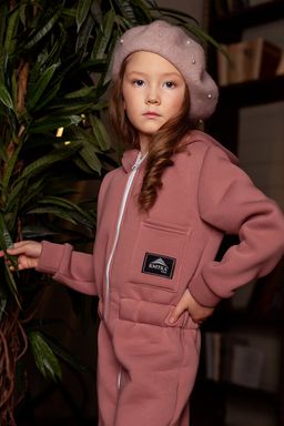 Футер 3х нитка С НАЧЕСОМ комбинезон с капюшоном - Knitka wear фото 3