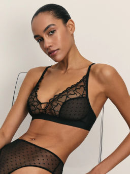 Кружевной бюстгальтер без косточек / Zarina  фото 2