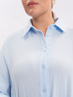 Платье муслина PP30701BLU15