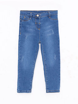 Basic K?z Bebek Jean Pantolon - Waikiki фото 3