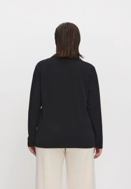 Лонгслив-поло 26204-536 черный