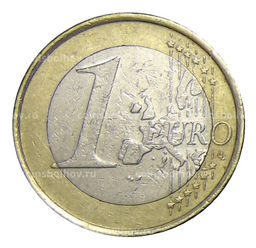 Монета 1 евро 2002 года G Германия