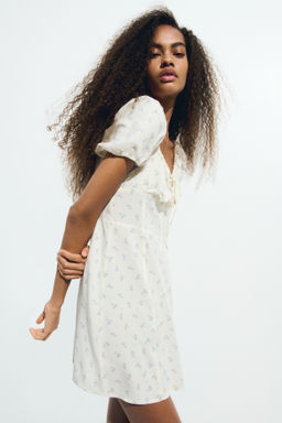 Vestido con manga puffy - H&m фото 4
