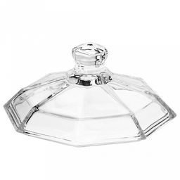 Делисога (Delisoga) Конфетница (сахарница) стеклянная Конфетти 280мл, 12,5х12,5см h10см, с крышкой, в подарочной коробке (Китай) - Домашняя Мода фото 9