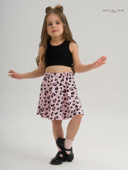 Костюм Мальвина КТ черный-нежный леопард - Sovalina фото 12