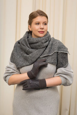 Перчатки из экокожи и экозамши