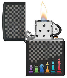 Зажигалка ZIPPO Шахматные фигуры | Chess Pieces 48662  фото 3
