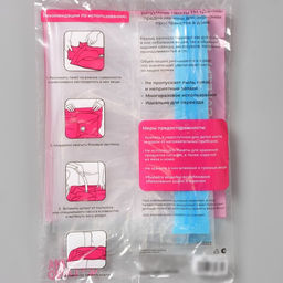 Вакуумный пакет для хранения вещей Доляна, 40×50 см, прозрачный