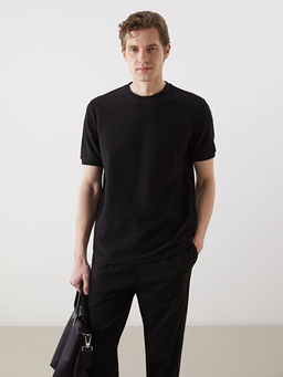 Bisiklet Yaka K?sa Kollu Erkek Ti??rt