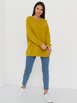 Свитшот женский KATHARINA KROSS KK-SK-007K-горчичный  фото 8