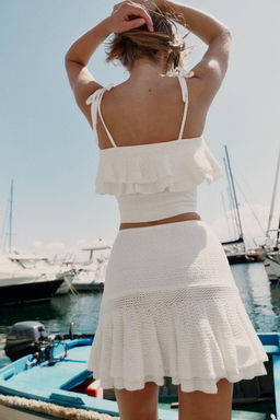 TOP PUNTO VOLANTES / Blanco