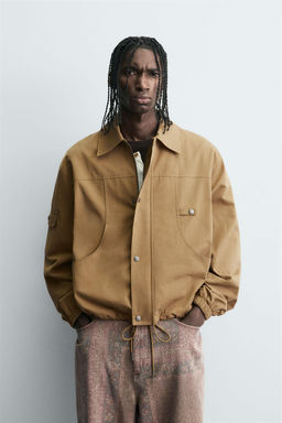 COTTON POCKET JACKET - Zara фото 2