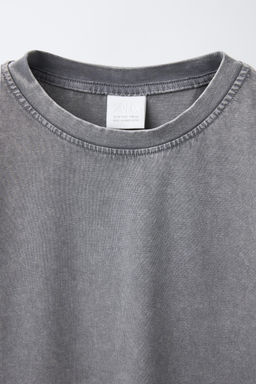 FADED-EFFECT T-SHIRT - Zara фото 8