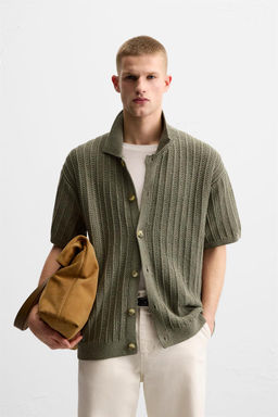 TEXTURED KNIT SHIRT - Zara фото 2