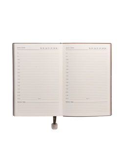 Ежедневник недатированный формат А5, 80 листов, в линейку, с ручкой, подарочная коробка, зеленый - Simaland фото 13