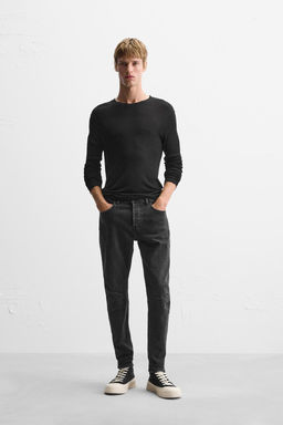 RIPPED SKINNY FIT JEANS - Zara фото 19