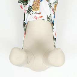 Рубашка для собак Тропики, L (ДС 28, ОГ 36, ОШ 26 см), белая - Simaland фото 5