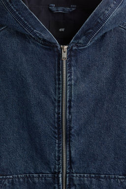 Chaqueta denim con capucha Loose Fit - H&m фото 3