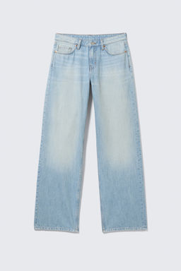 Vaqueros de tiro bajo y pernera ancha Ample - H&m фото 3
