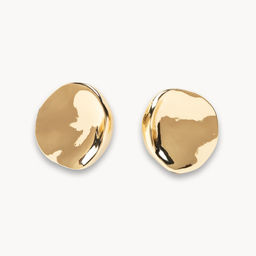 Серьги из металла золотистого цвета - Модные истории фото 2