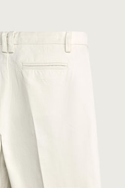 PANTAL?N CHINO RELAXED FIT LAVADO / Crudo - Zara фото 8