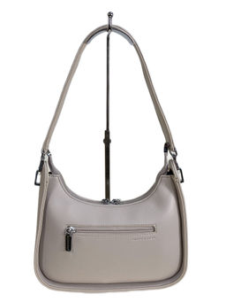 Женская сумка из искусственной кожи, цвет серо-белый - Greta фото 2