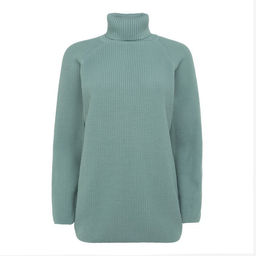 Джемпер женский MINAKU: Casual collection, цвет оливковый, размер 50