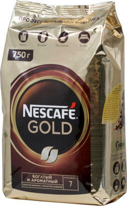 Nescafe. Gold 750 гр. мягкая упаковка
