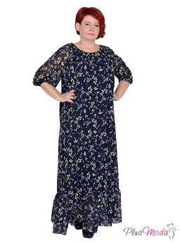 Платье Модель №1275 размеры 44-84 - Plusmoda фото 3