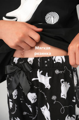 Хлопковая пижама для девочки Happyfox