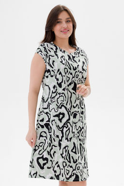 Платье женское из кулирки Стильное палитра мята макси - Амадэль фото 4