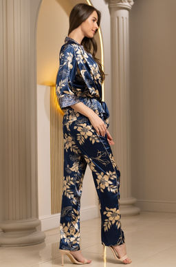 BLUE-MARINE 8424 Комплект Mia-Amore состоит из жакета c рукавами 3/4  фото 2