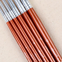 Кисти для акварели 6 штук набор / 21467-4 /уп 48/480/ - Галеонтрейд фото 4