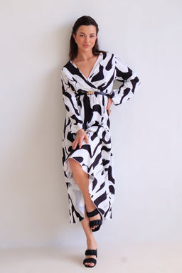 Martichelli Платье чёрно-белое  фото 7