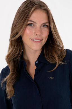 Kad_n Lacivert Uzun Kollu G_mlek Sepette S_rpriz _ndirim - U.s. polo assn фото 2