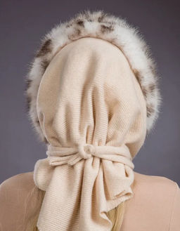 Платок трикотаж экомех рысь - Davidovfox фото 13