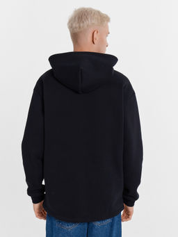 Толстовка мужская черная с печатью черный +печать1 121171/1 - Mark formelle фото 4