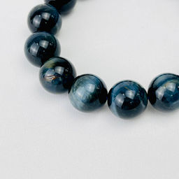 Браслет из Соколиного глаза 18,5 см - Радуга самоцветов фото 2