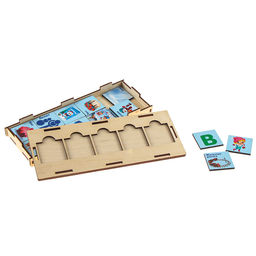 Развивающая игрушка Помоги зайке составить предложения - Лесная мастерская фото 12