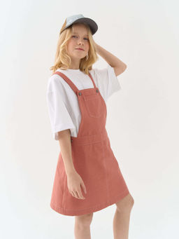 Сарафан Терракот из габардина 7+ - Bungly фото 9